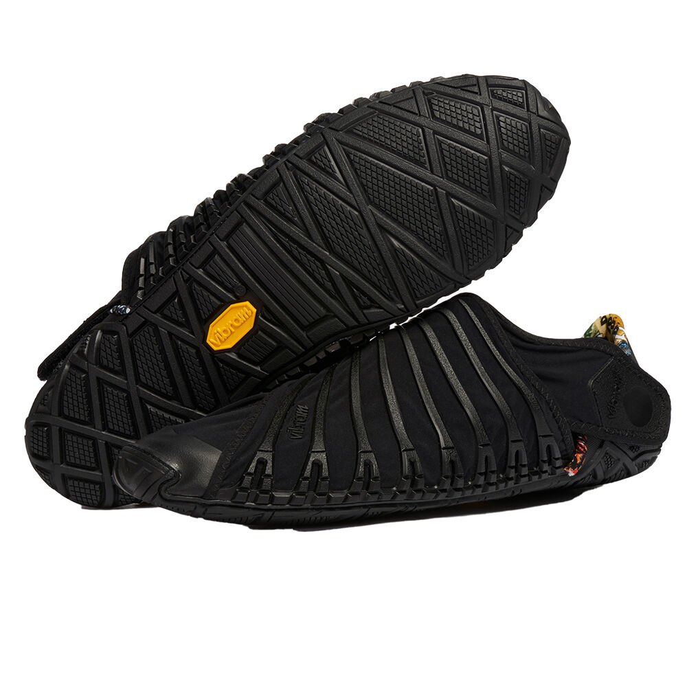 Zapatos Hombre Negros - Furoshiki Bajos - GXKSZR-782